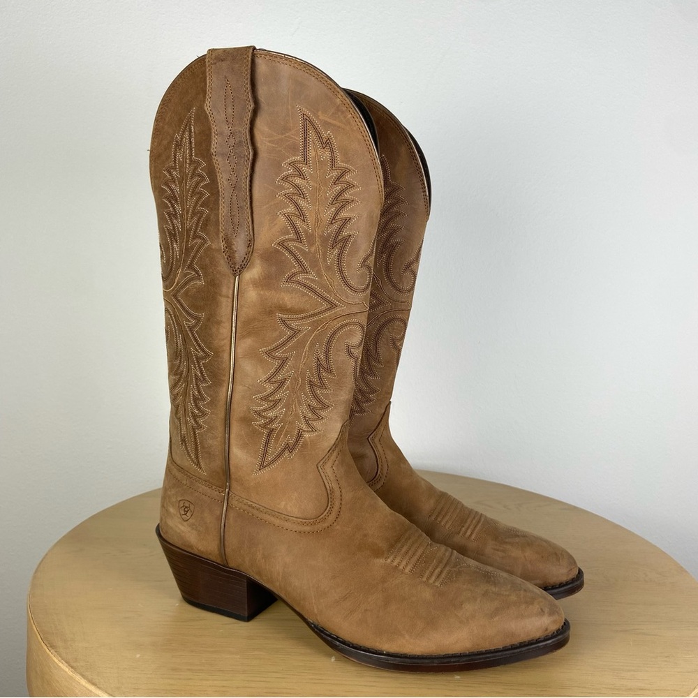 Ariat Tan Heeled Boots